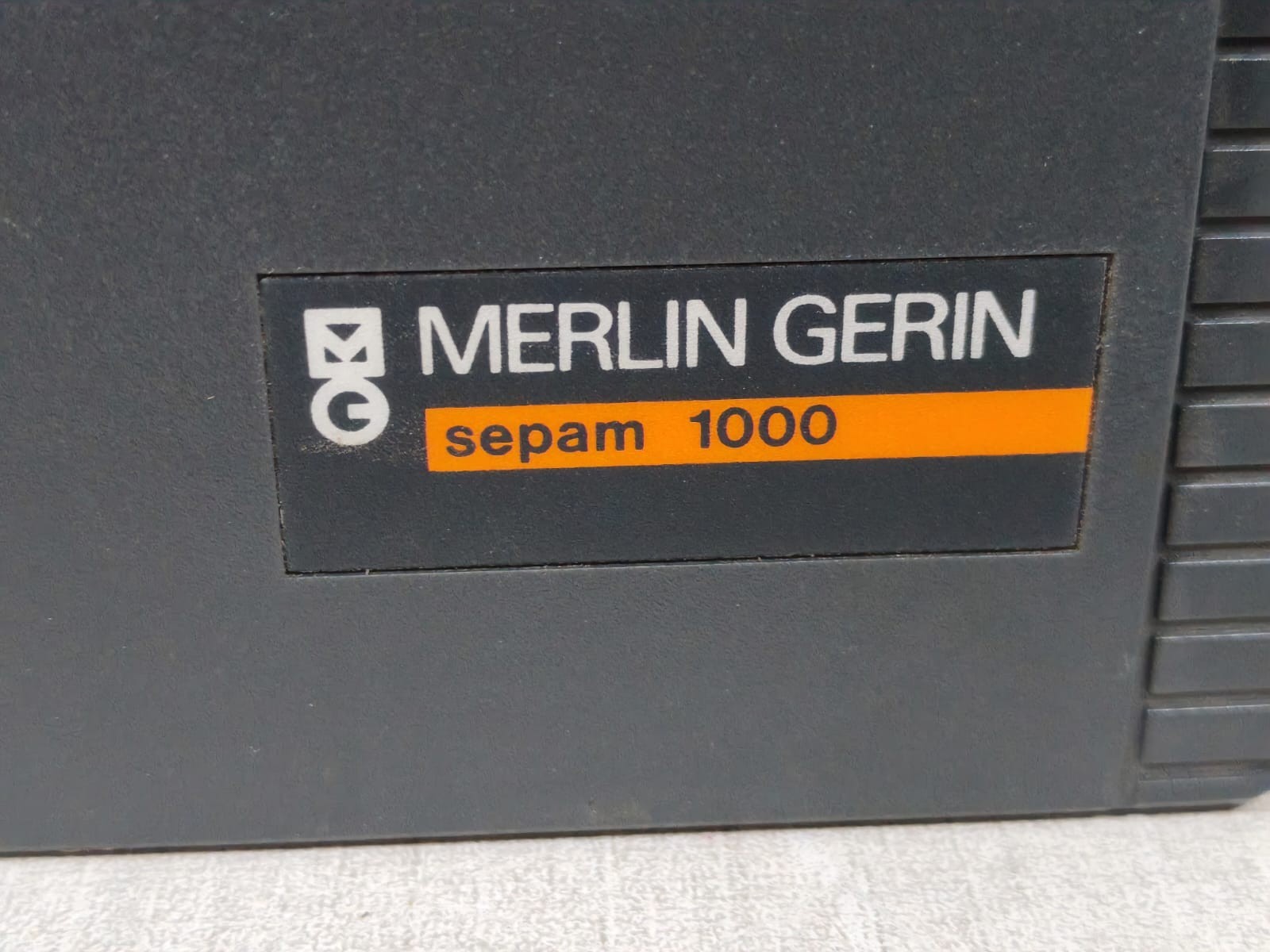 Schneider Electric GERIN-1000 MERLIN GERIN 1000 SEPAM 1005 PROTECTION RELAY 7