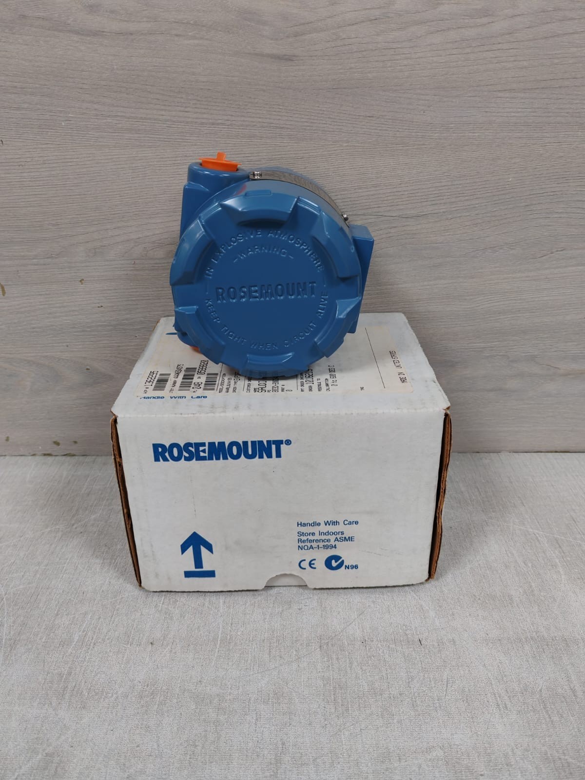 ROSEMOUNT 444RL1U1A1E5 TEMPERATURE TRANSMITTER 12-45VDC