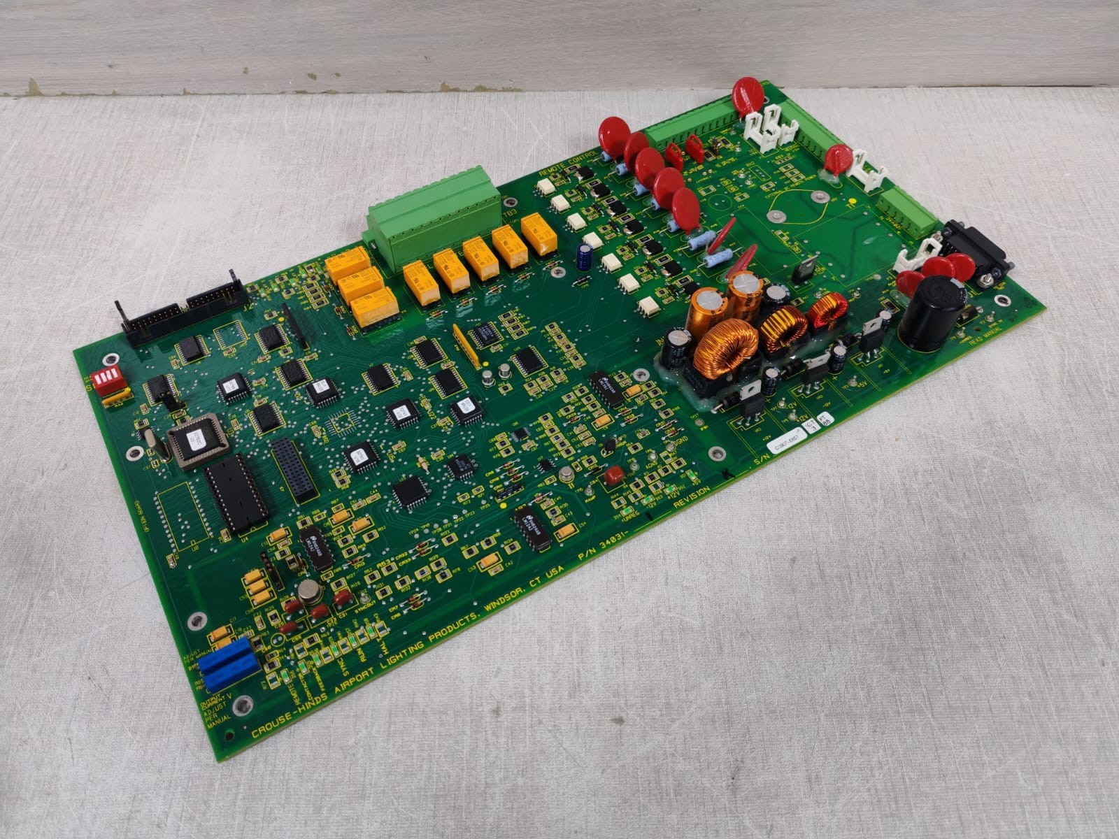 Cooper Crouse-Hinds 34031-1-REV.K COOPER CROUSE-HINDS P/N: 34031-1 REV.K SPARE CONTROL BOARD 3