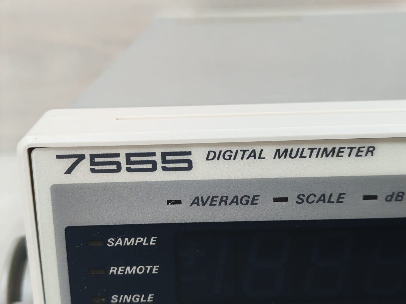 Yokogawa 755501 YOKOGAWA 7555 / 755501 -7-F 12WB18631 L DIGITAL MULTIMETER UNIT 230V 3