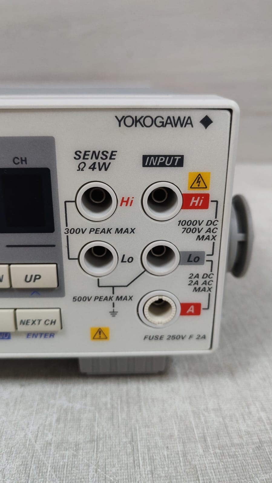 Yokogawa 755501 YOKOGAWA 7555 / 755501 -7-F 12WB18631 L DIGITAL MULTIMETER UNIT 230V 5