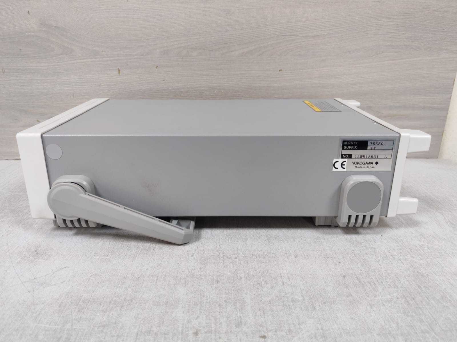 Yokogawa 755501 YOKOGAWA 7555 / 755501 -7-F 12WB18631 L DIGITAL MULTIMETER UNIT 230V 8