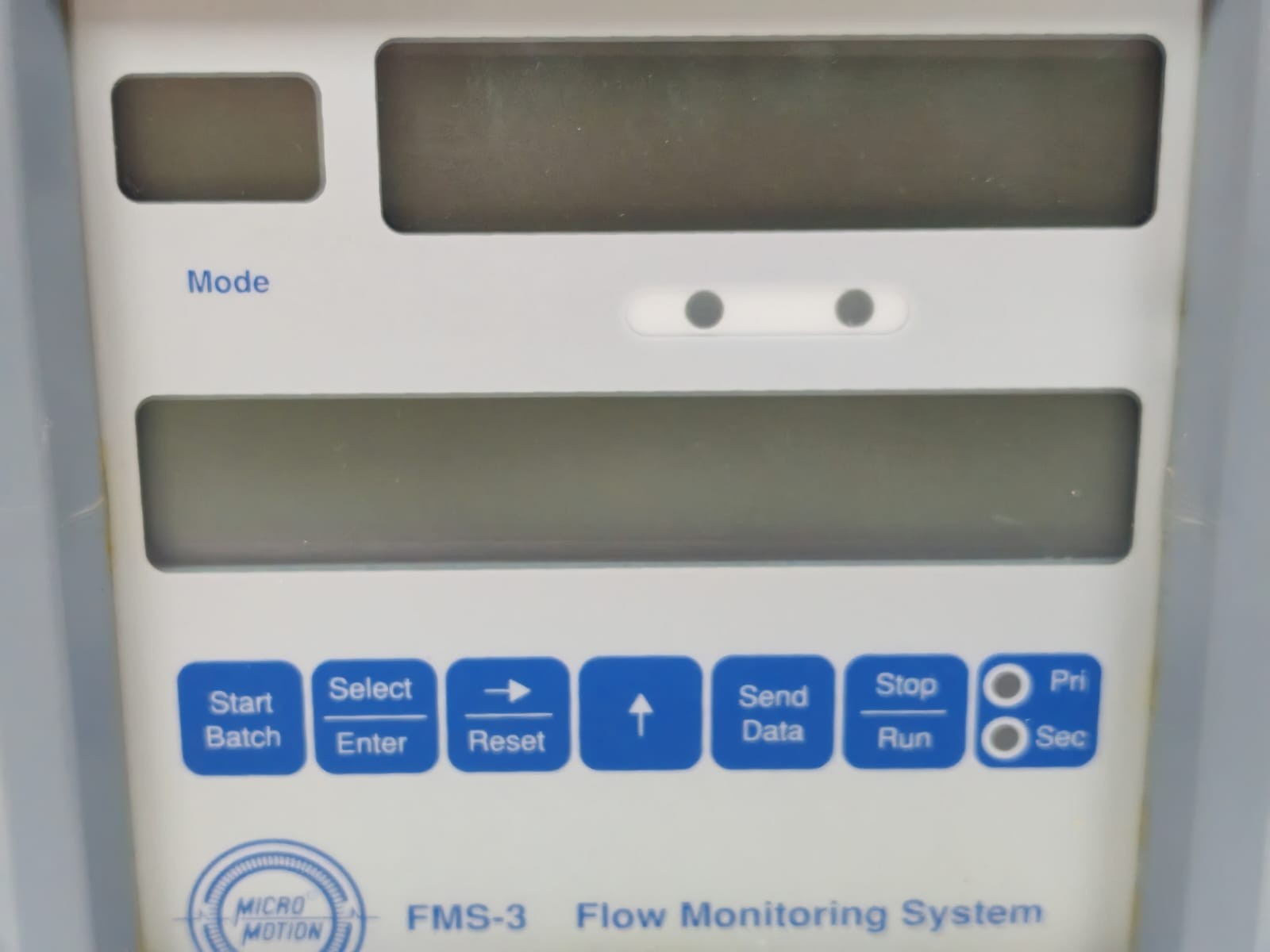 MICRO MOTION FMS2NA1CA MICRO MOTION FMS-3 FMS2NA1CA FLOW MONITORING SYSTEM 220/230VAC 2