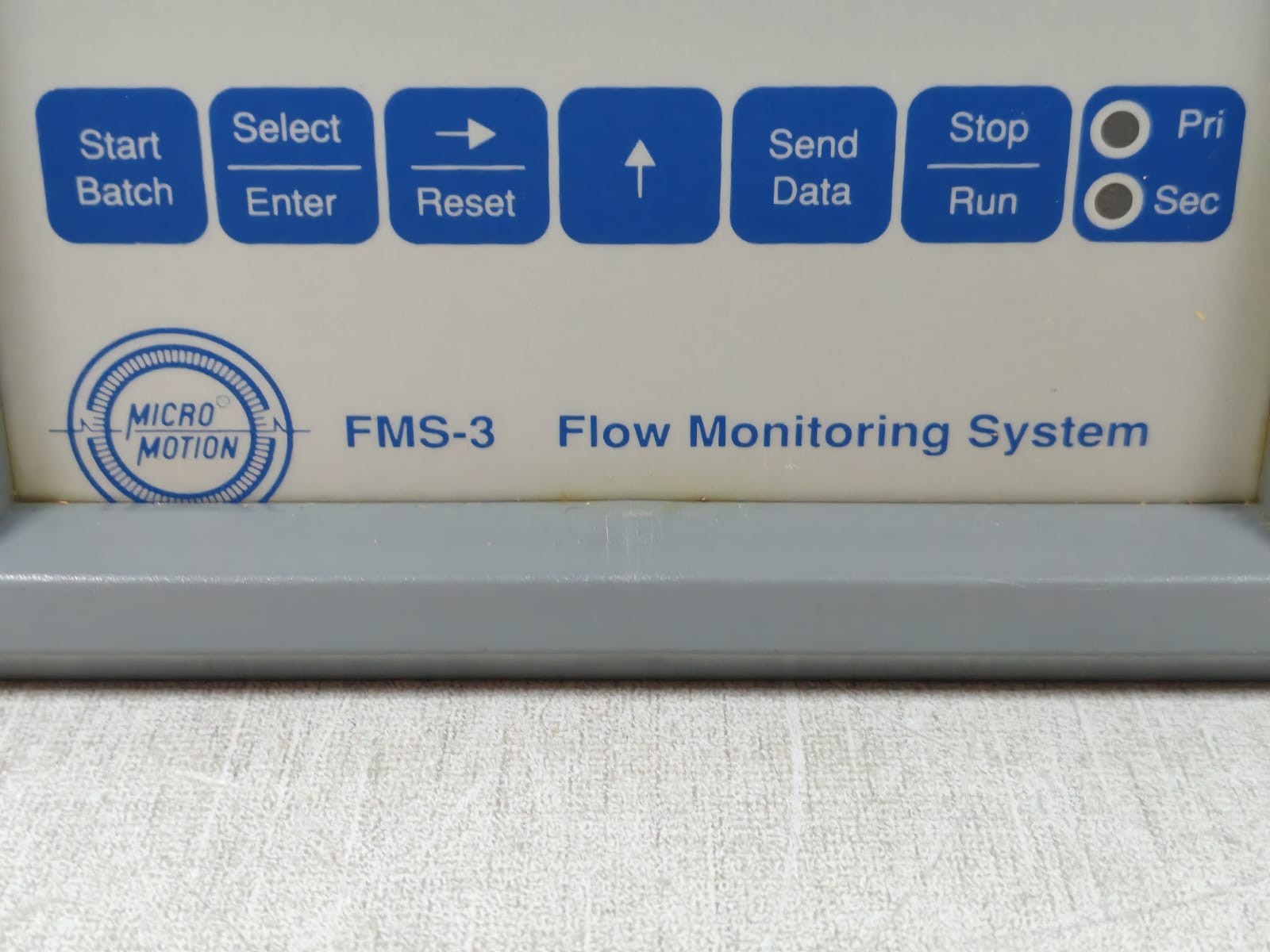 MICRO MOTION FMS2NA1CA MICRO MOTION FMS-3 FMS2NA1CA FLOW MONITORING SYSTEM 220/230VAC 3