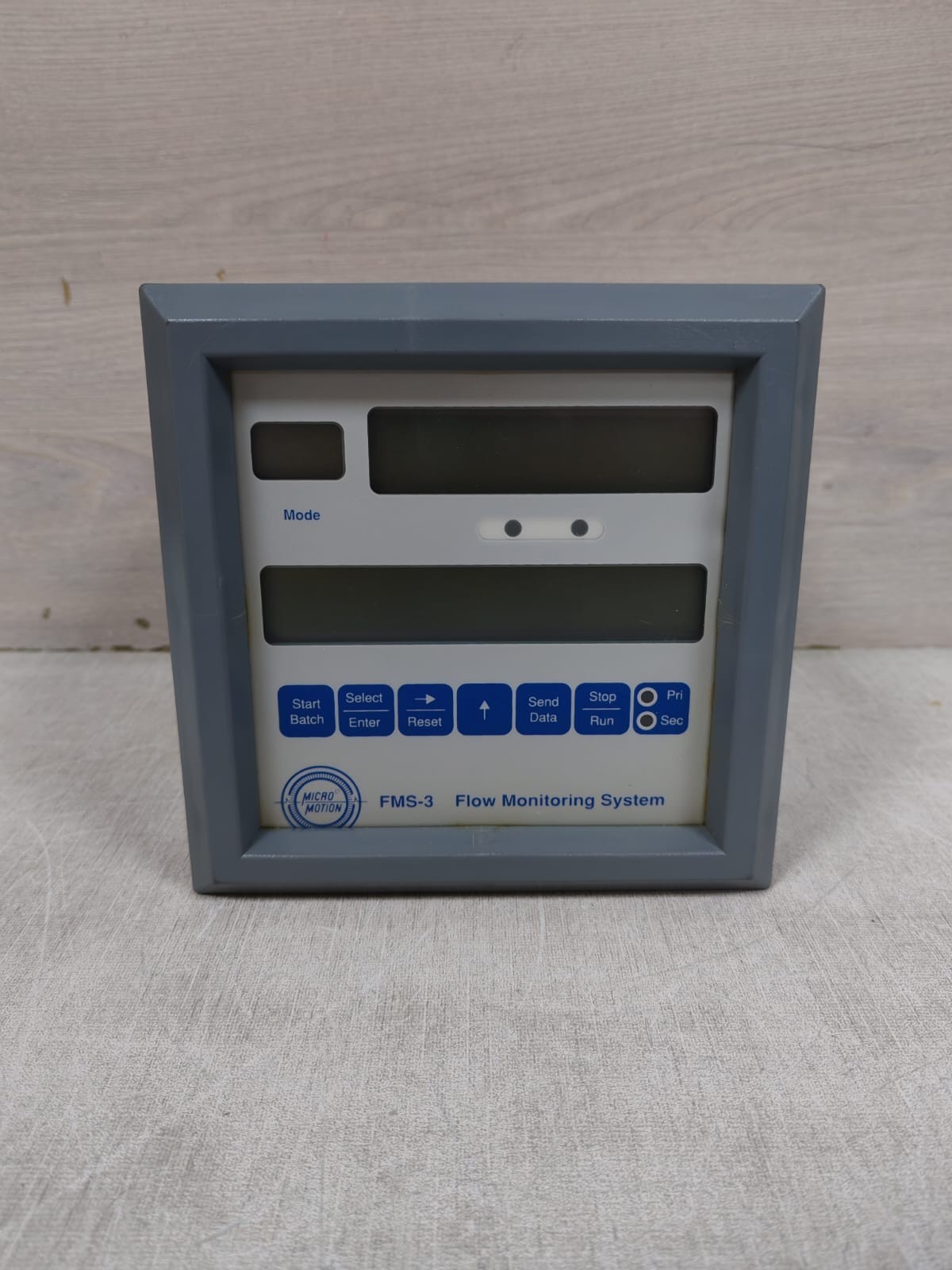 MICRO MOTION FMS-3 FMS2NA1CA FLOW MONITORING SYSTEM 220/230VAC