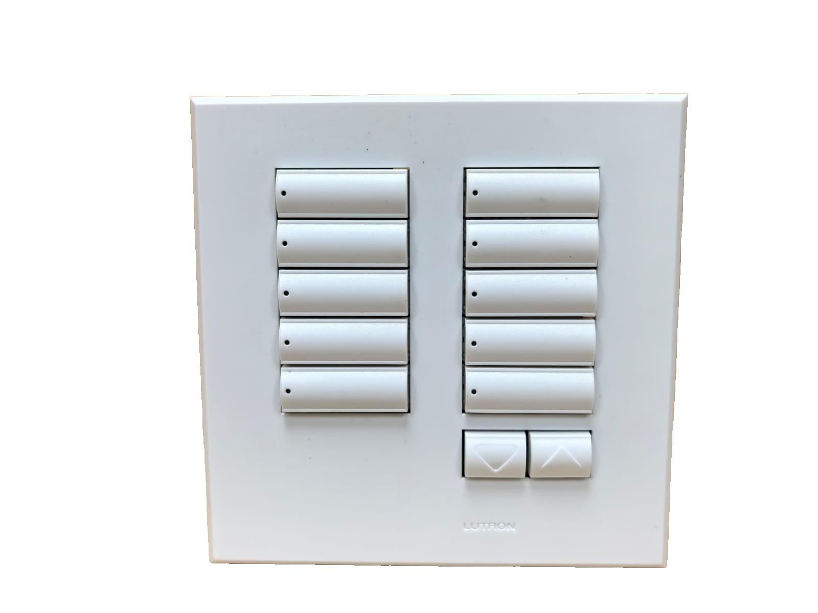 LUTRON AW-10 LUTRON QSWE-10BRLN-AW 10-BUTTON WALLSTATION 2