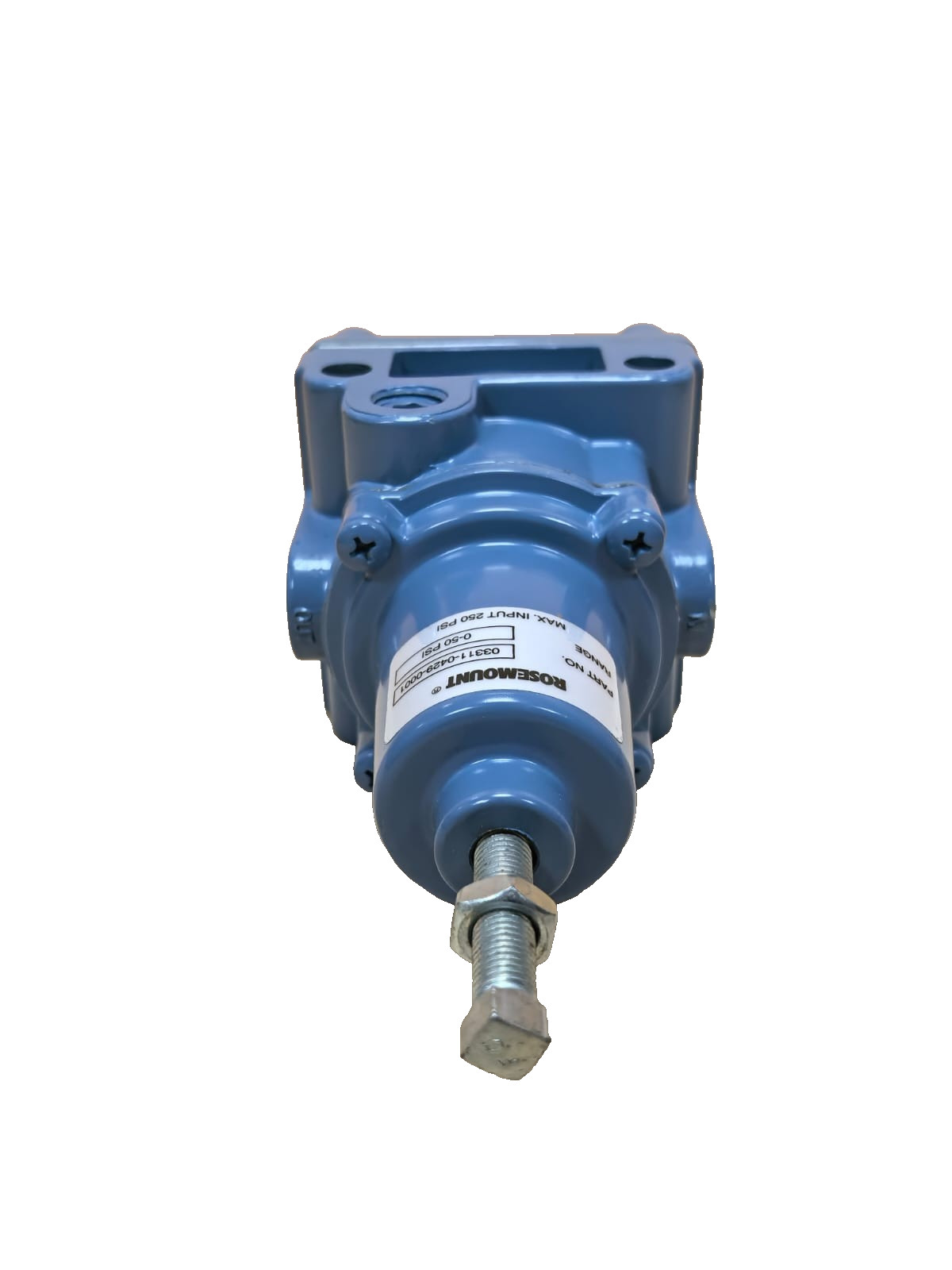 Rosemount 03311-0429-0001 ROSEMOUNT 03311-0429-0001 0-50 PSI PRESSURE REGULATOR 6