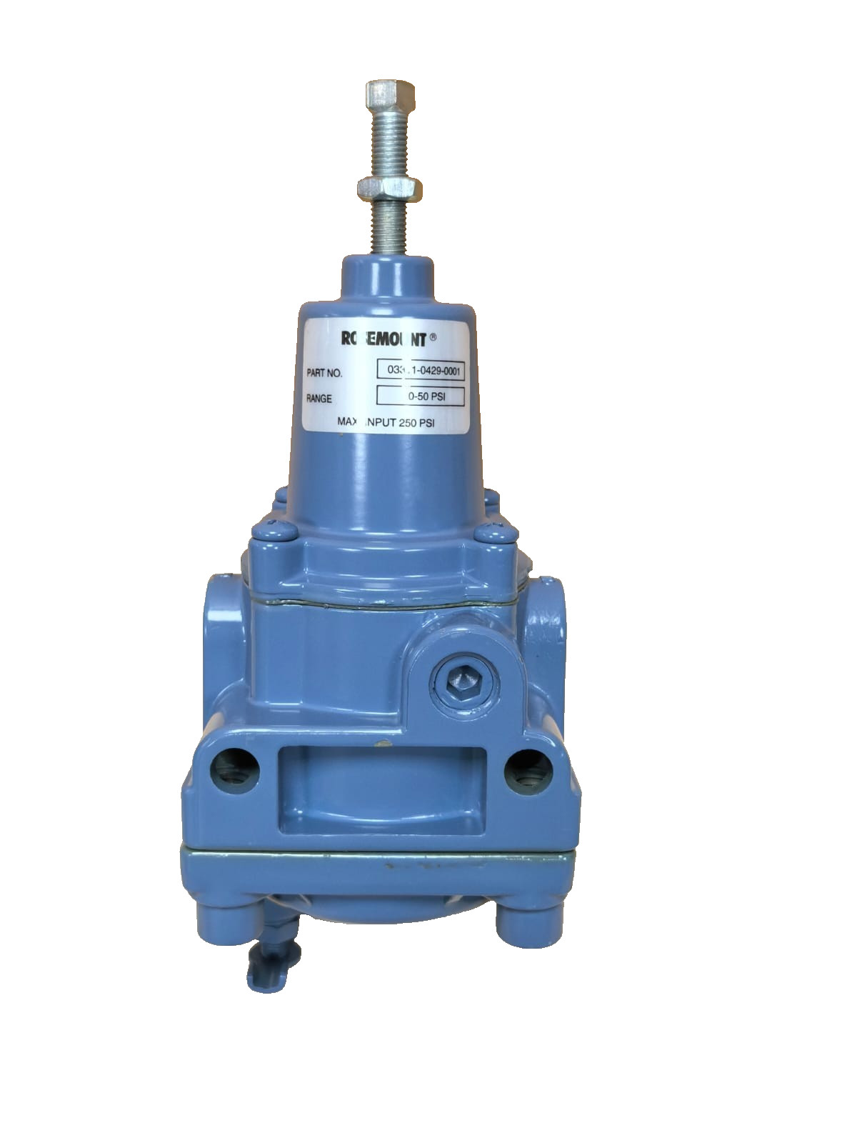 ROSEMOUNT 03311-0429-0001 0-50 PSI PRESSURE REGULATOR