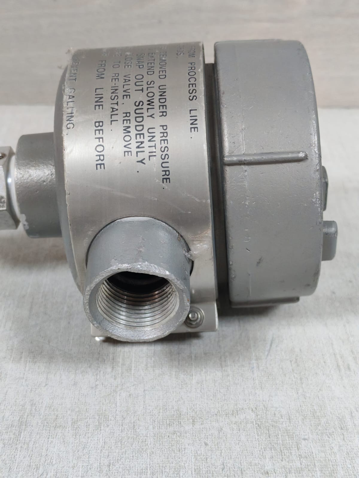 ROSEMOUNT ANALYTICAL 2002034N ROSEMOUNT ANALYTICAL 2002034N 100-PSIG CONDUCTIVITY SENSOR 8