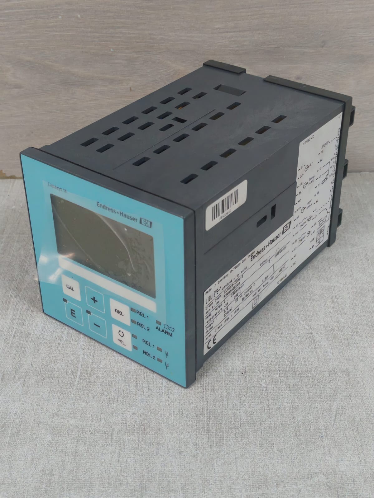 Endress+Hauser CLM223-CD0010 ENDRESS+HAUSER LIQUISYS M CLM223-CD0010 CONDUCTIVITY TRANSMITTER 230VAC 6