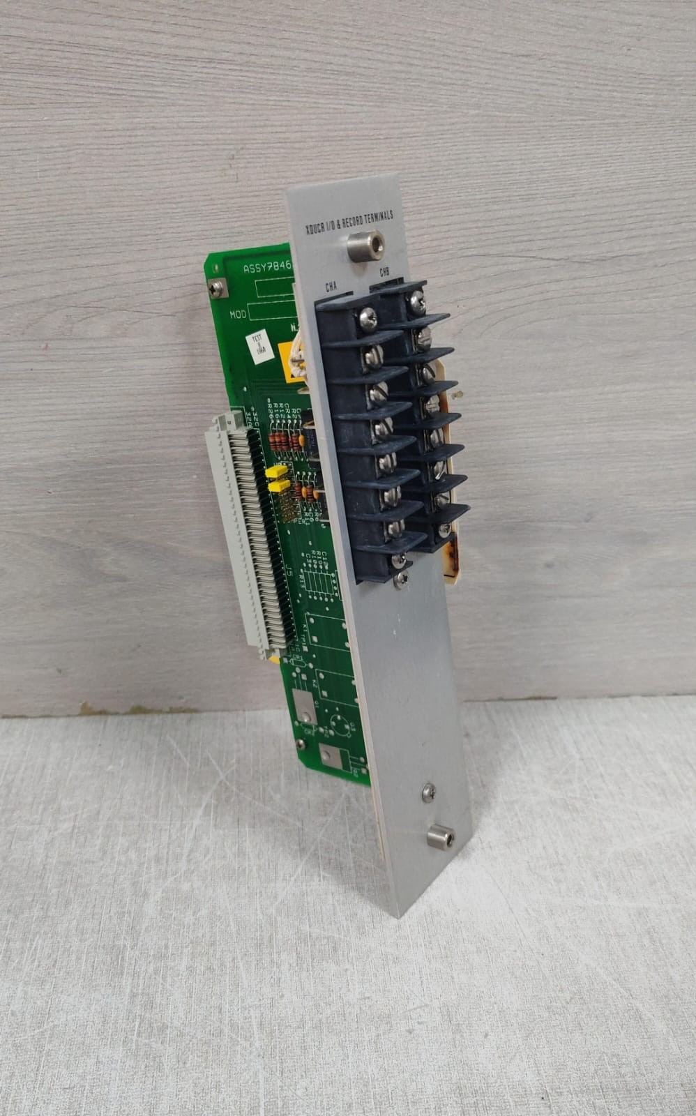 Bently Nevada CARD-81544 BENTLY NEVADA 81544-01 / 78462-020 M XDUCR I/O & RECORD TERMINAL RELAY CARD 2