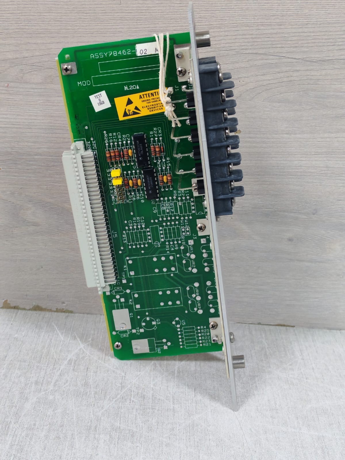 Bently Nevada CARD-81544 BENTLY NEVADA 81544-01 / 78462-020 M XDUCR I/O & RECORD TERMINAL RELAY CARD 6