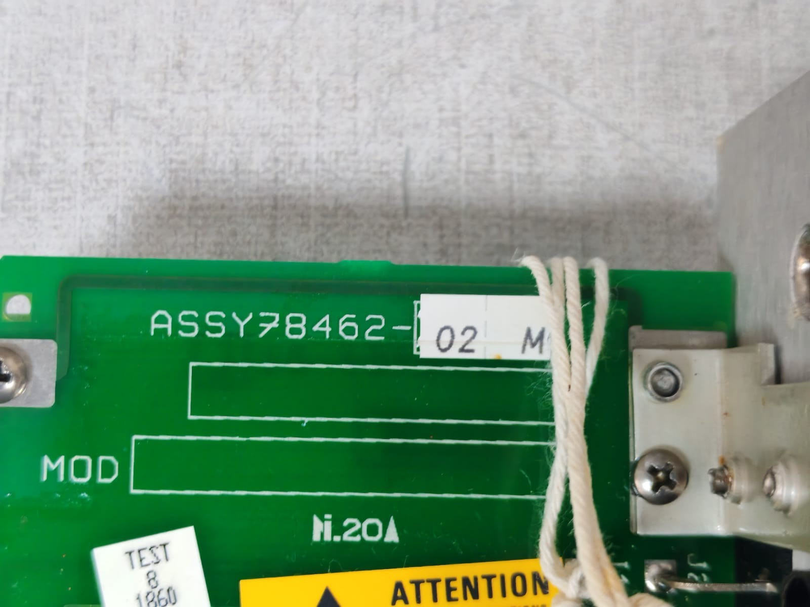 Bently Nevada CARD-81544 BENTLY NEVADA 81544-01 / 78462-020 M XDUCR I/O & RECORD TERMINAL RELAY CARD 8