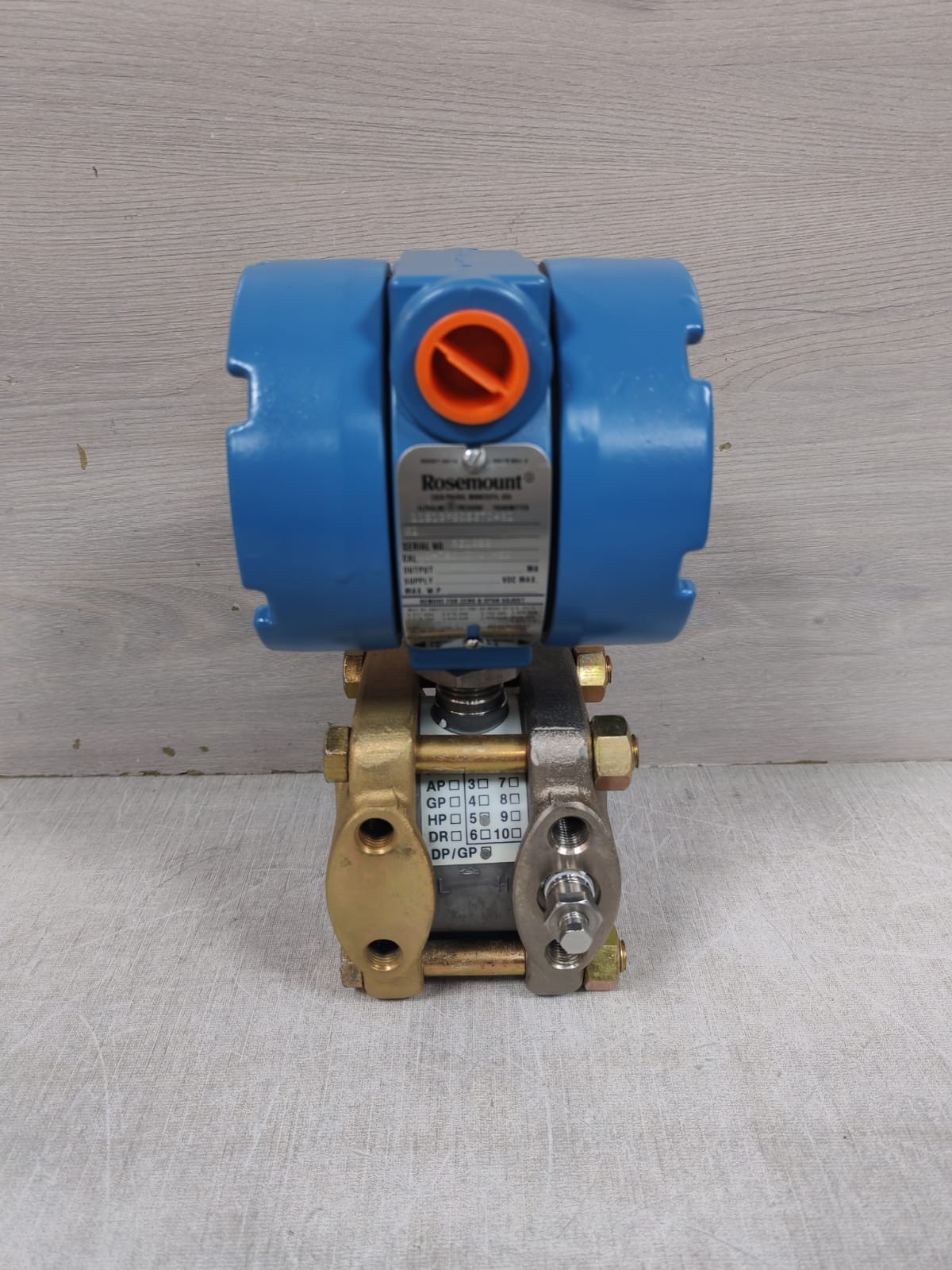 Rosemount 1151GP5E53T0481B1 ROSEMOUNT ANALYTICAL 1151GP5E53T0481B1 PRESSURE TRANSMITTER 4-20MA 6
