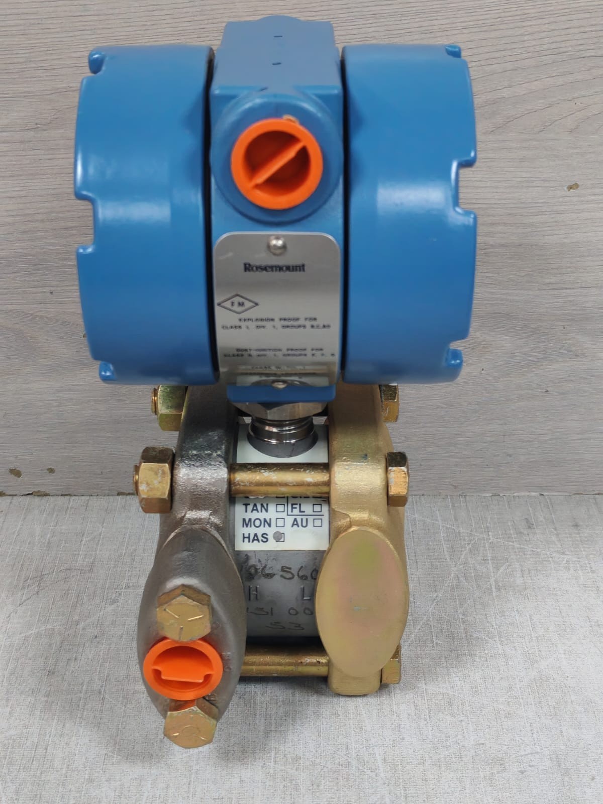 Rosemount 1151GP5E53T0481B1 ROSEMOUNT ANALYTICAL 1151GP5E53T0481B1 PRESSURE TRANSMITTER 4-20MA 7