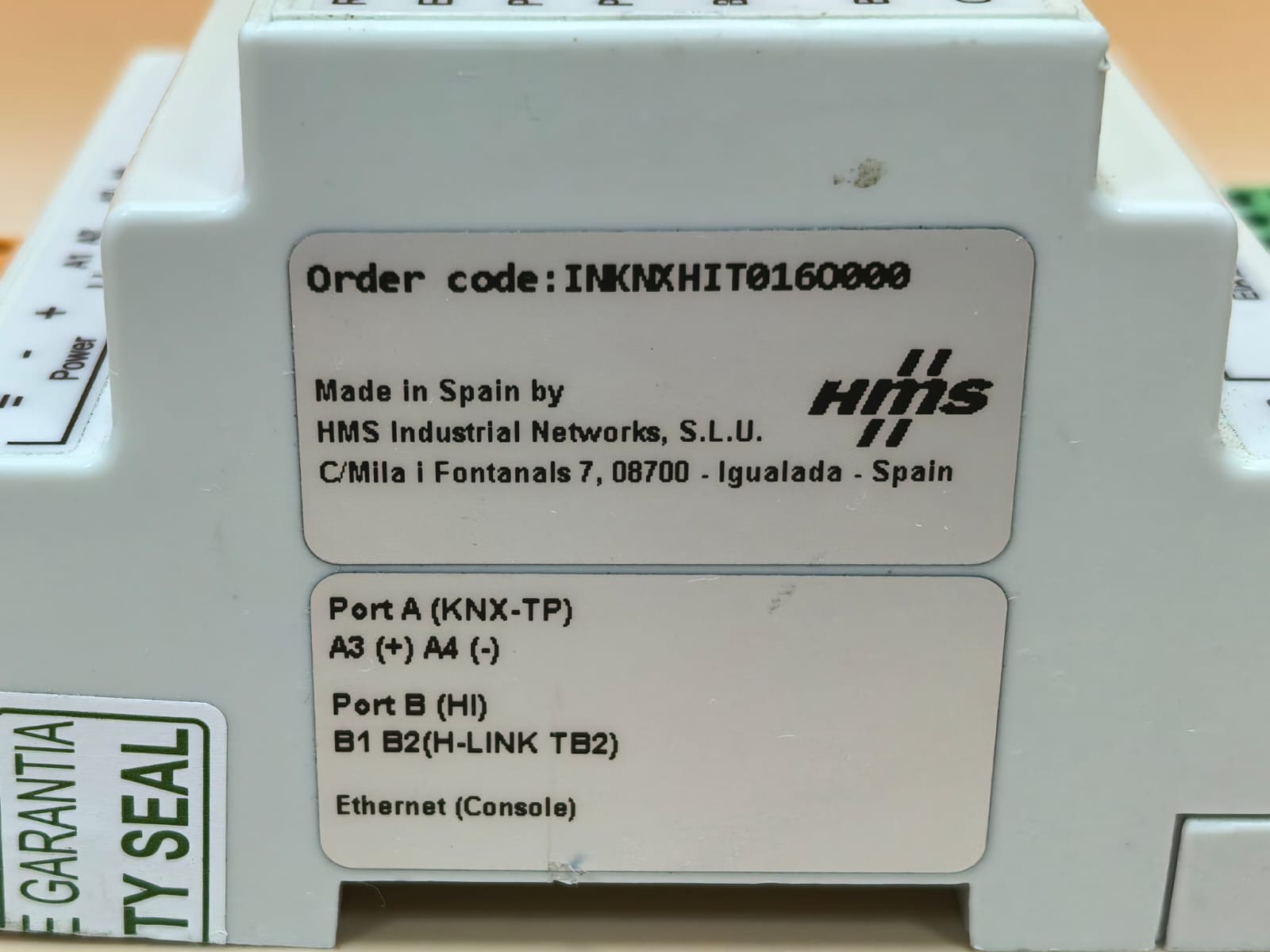 INTESIS INKNXHIT016O000 INTESIS BY HMS NETWORKS IS-IBV6-ETH-KNX-HBS /INKNXHIT016O000 5