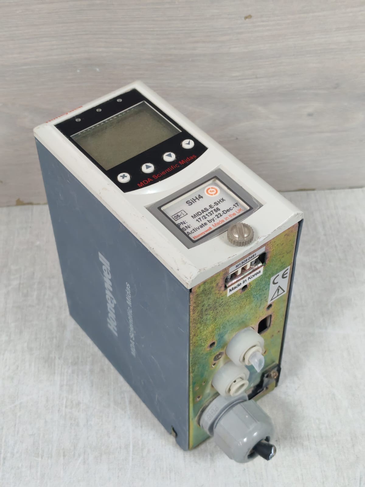 Honeywell SiH4 MIDAS-E-SHX HONEYWELL SiH4 MIDAS-E-SHX GAS DETECTOR 6