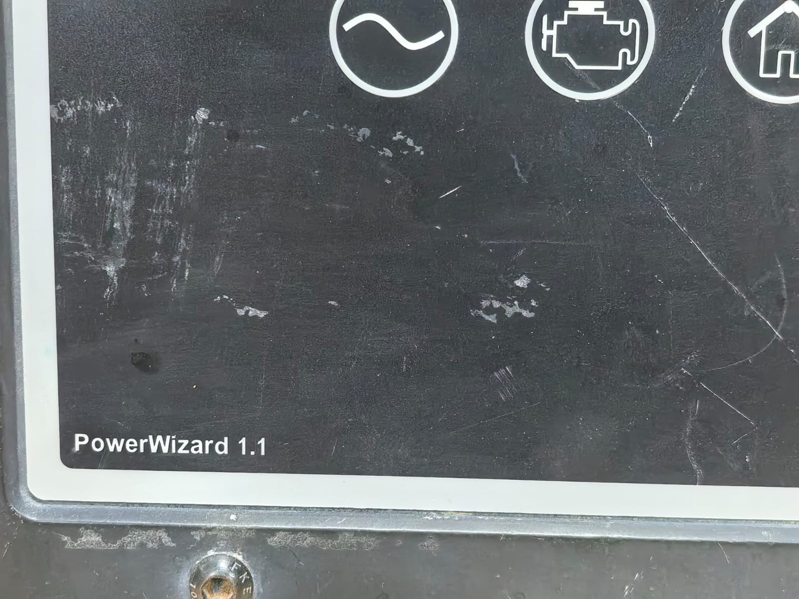 CAT 350-5851-00 OLYMPIAN CATERPILLAR POWERWIZARD 1.1 GENERATOR SET CONTROL PANEL 350-5851-00 3