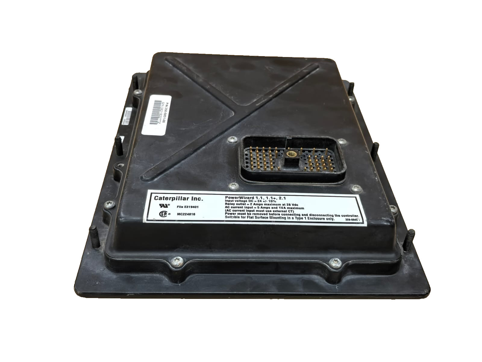 CAT 350-5851-00 OLYMPIAN CATERPILLAR POWERWIZARD 1.1 GENERATOR SET CONTROL PANEL 350-5851-00 10