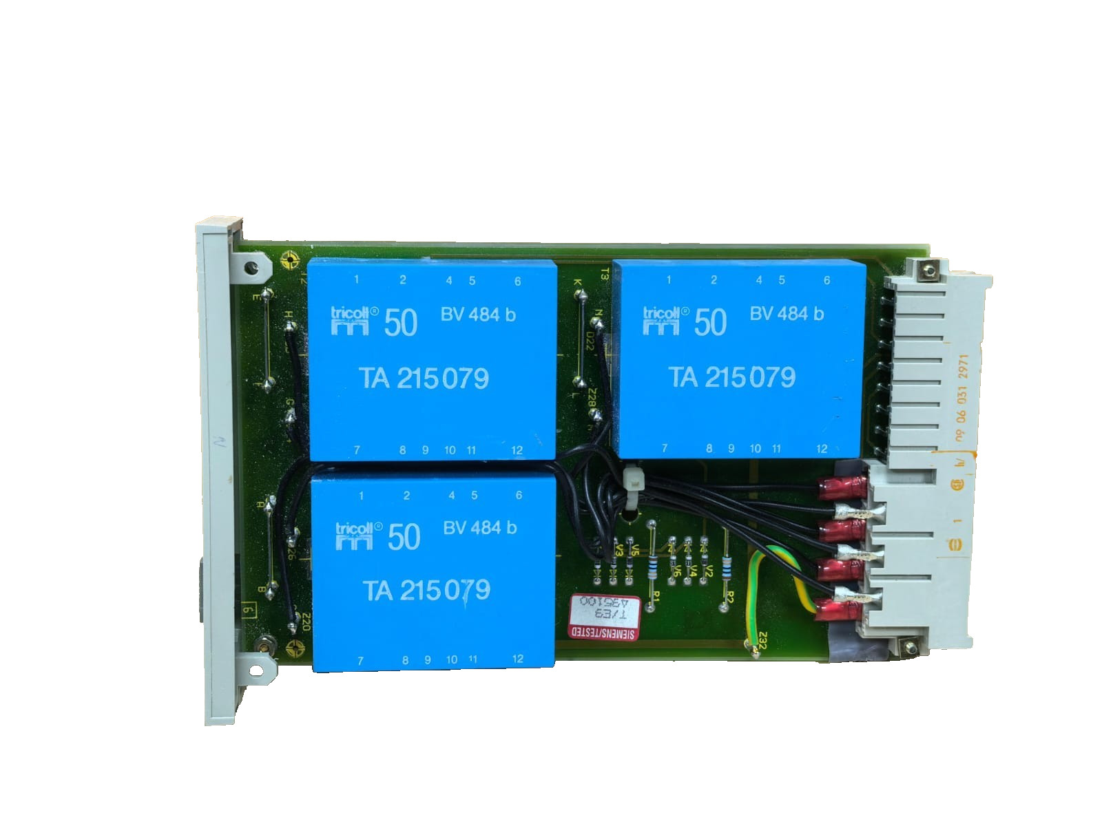 Siemens 6PA1102-1BC SIEMENS 6PA1102-1BC SYNCHRONIZING MODULE 2