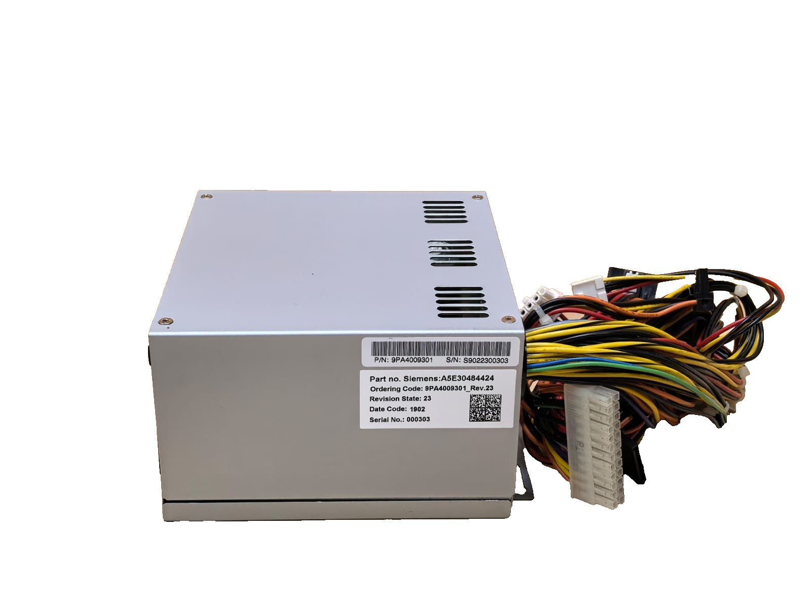 Siemens A5E30484424 SIEMENS A5E30484424 POWER SUPPLY 100/240 VAC 5