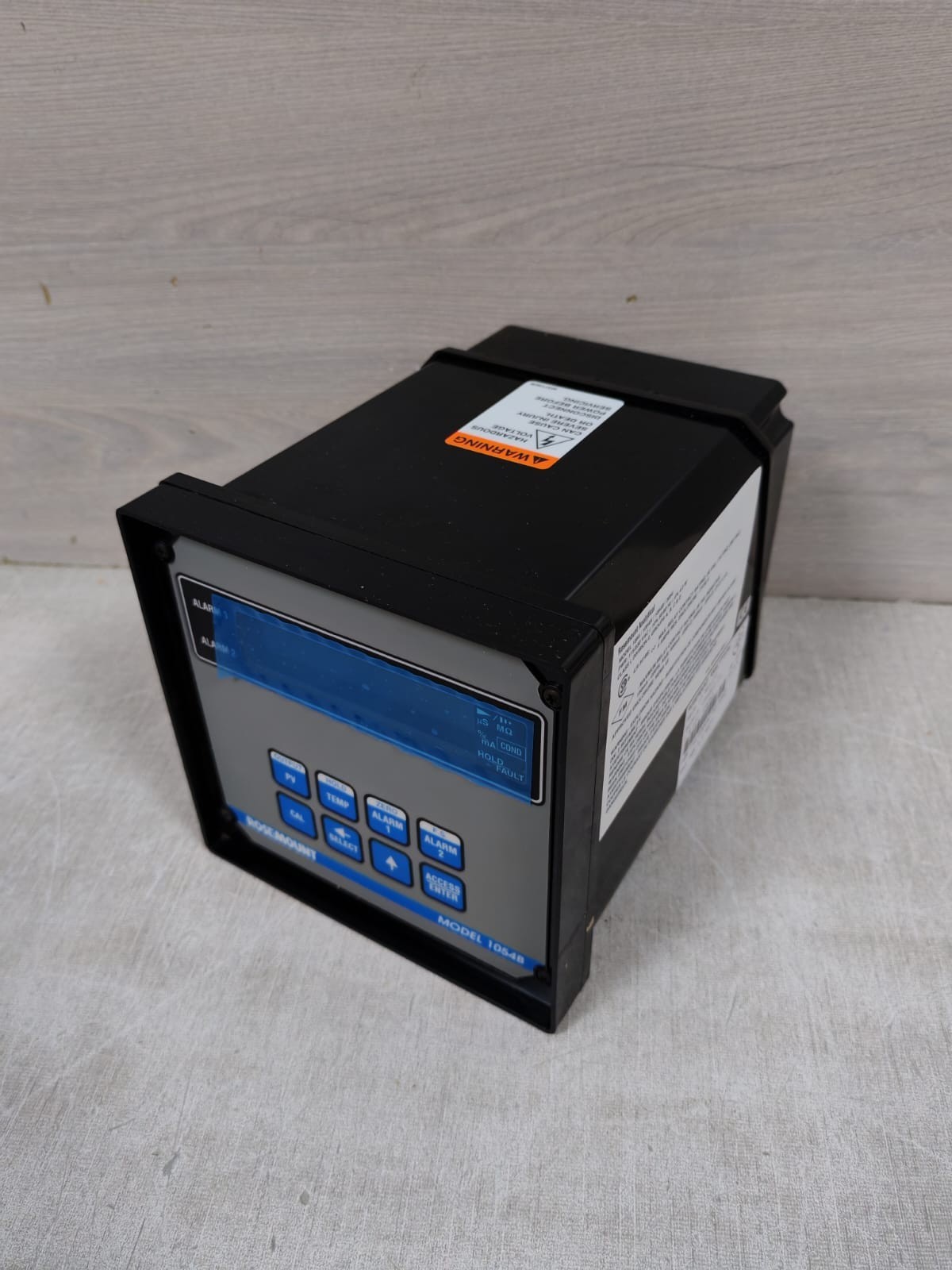 ROSEMOUNT ANALYTICAL 1054BLC-01 ROSEMOUNT ANALYTICAL 1054B / 1054BLC-01 LOW CONDUCTIVITY ANALYZER LCD 115-230VAC 5