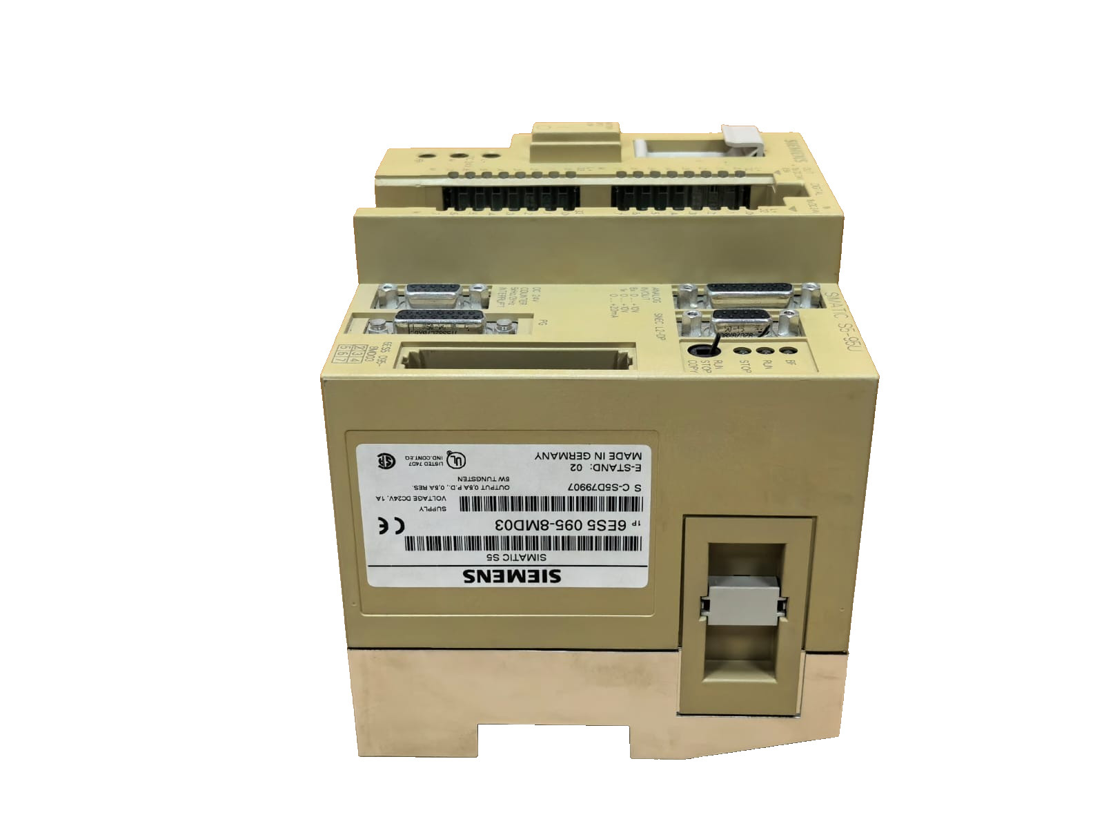 Siemens 6ES5 095-8MD03 SIEMENS 6ES5 095-8MD03 SIMATIC S5 COMPACT CONTROLLER 5