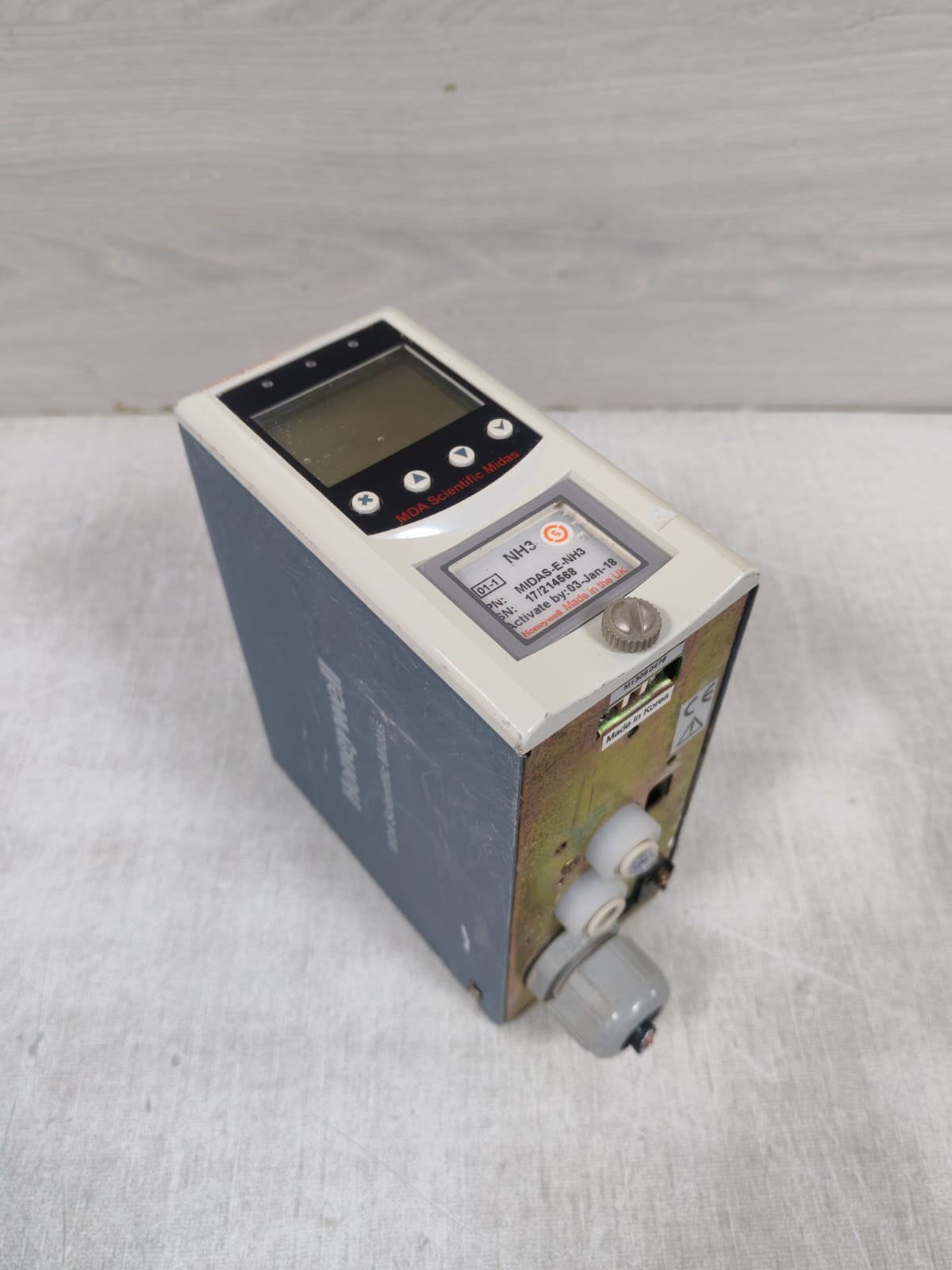 Honeywell NH3 MIDAS-E-NH3 HONEYWELL NH3 MIDAS-E-NH3 GAS DETECTOR 8