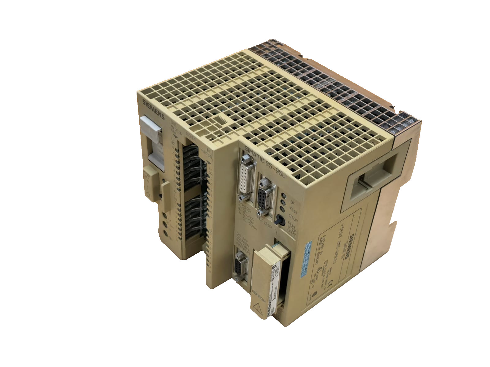 Siemens 6ES5 095-8ME03 SIEMENS 6ES5 095-8ME03 SIMATIC S5 PROGRAMMABLE CONTROLLER 10