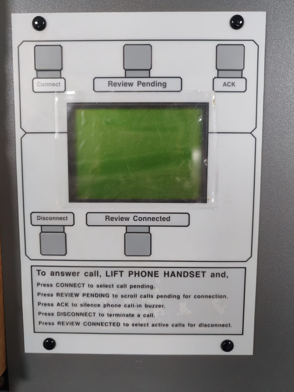 EDWARDS EST 3-FTCU EDWARDS EST 3-FTCU FIIRE FIGHTERS TELEPHONE CONTROL UNIT 4