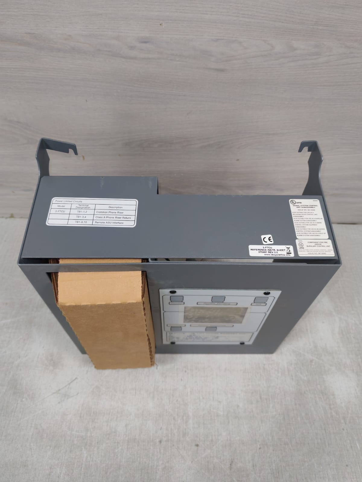 EDWARDS EST 3-FTCU EDWARDS EST 3-FTCU FIIRE FIGHTERS TELEPHONE CONTROL UNIT 7