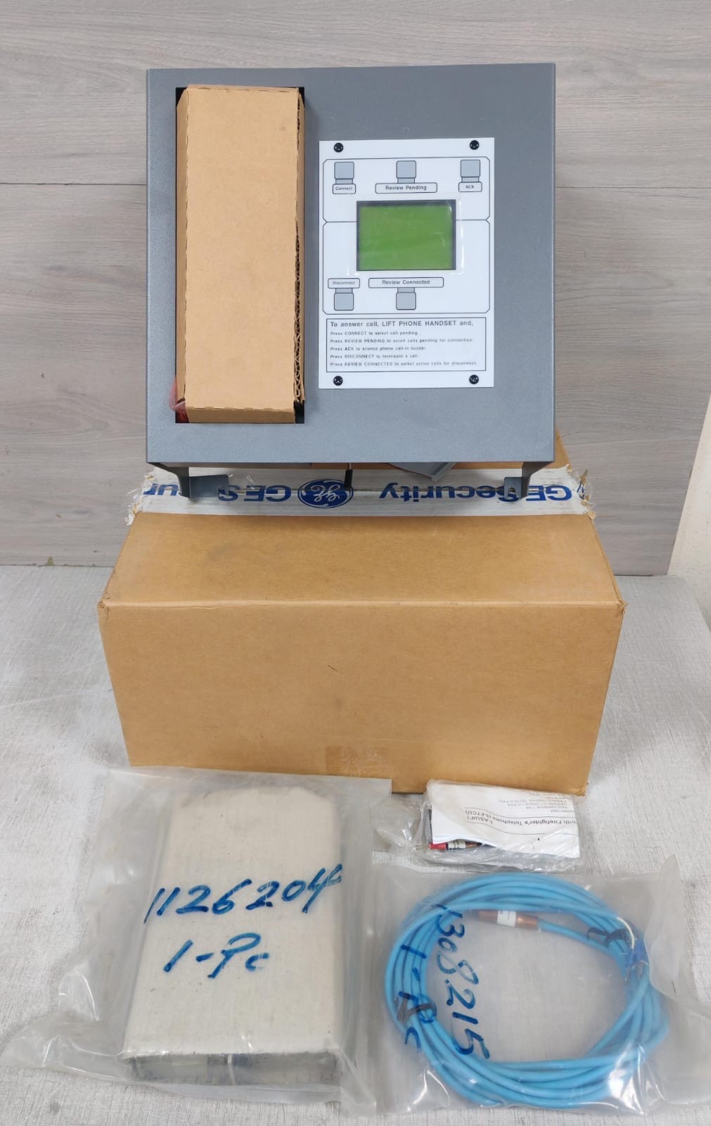 EDWARDS EST 3-FTCU FIIRE FIGHTERS TELEPHONE CONTROL UNIT