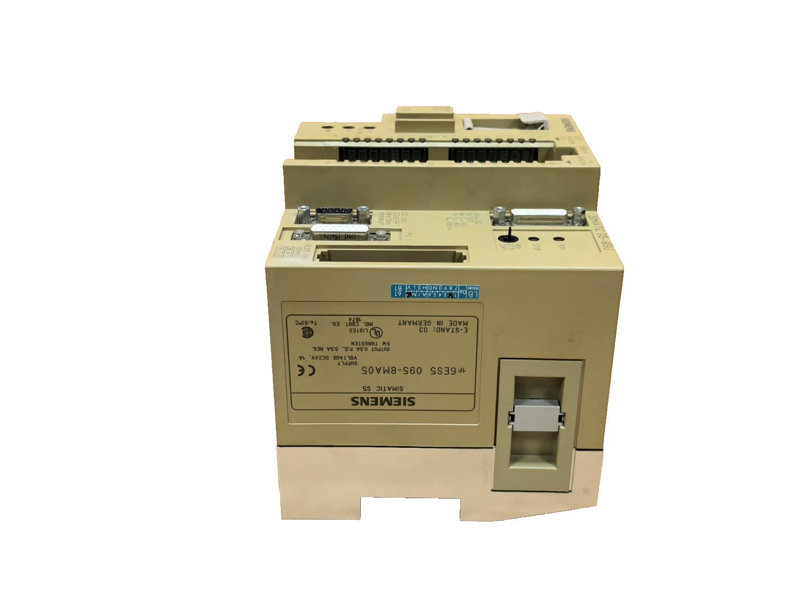 Siemens 6ES5 095-8MA05 SIEMENS 6ES5 095-8MA05 SIMATIC S5 COMPACT CONTROLLER 4