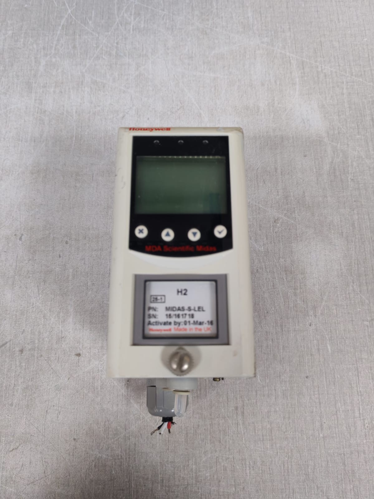 Honeywell MIDAS-S-LEL HONEYWELL H2 MIDAS-S-LEL GAS DETECTOR 2