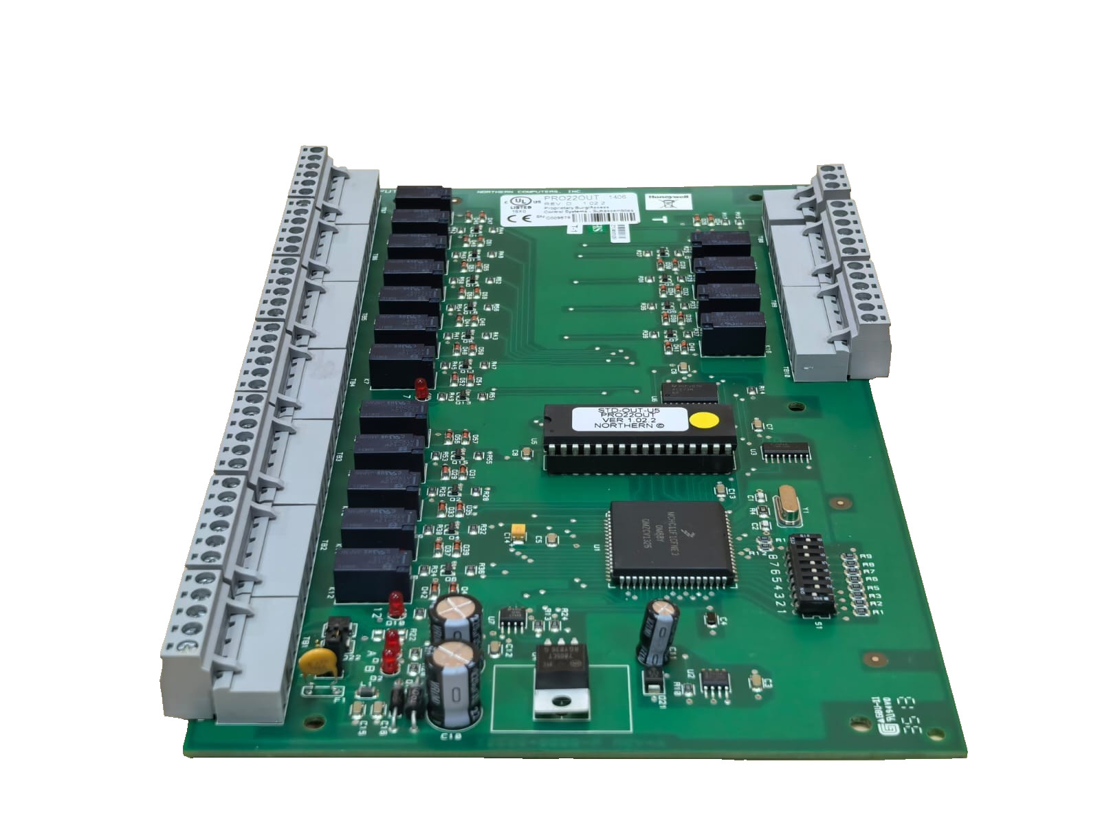 Honeywell PRO22OUT HONEYWELL PRO22OUT REV.D 1.02.2 OUTPUT MODULE BOARD 6