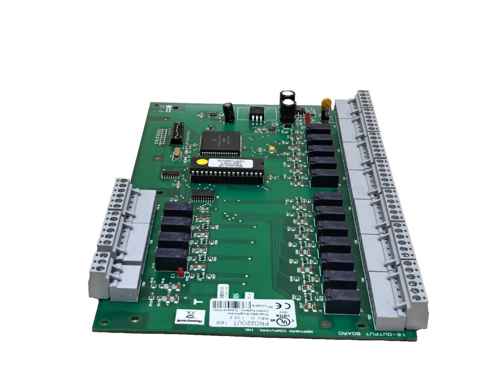 Honeywell PRO22OUT HONEYWELL PRO22OUT REV.D 1.02.2 OUTPUT MODULE BOARD 7