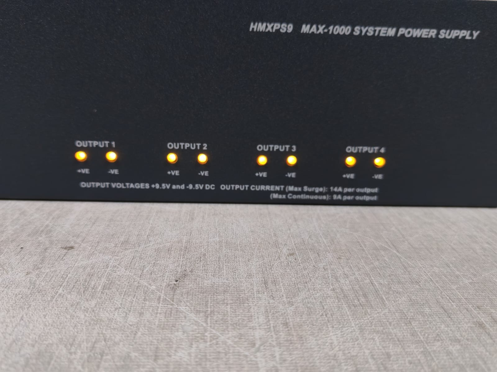 Honeywell HMXPS9E / HMXPS9 MAX-1000 HONEYWELL HMXPS9E / HMXPS9 MAX-1000 4 PORT POWER SUPPLY MODULE 2