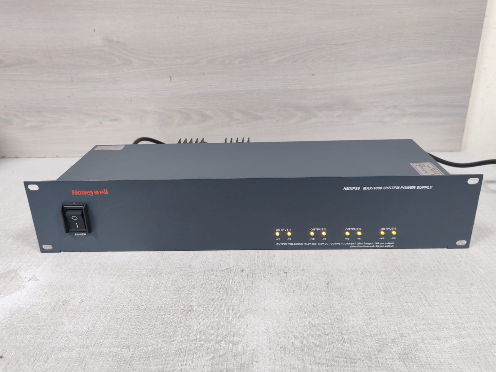 Honeywell HMXPS9E / HMXPS9 MAX-1000 HONEYWELL HMXPS9E / HMXPS9 MAX-1000 4 PORT POWER SUPPLY MODULE 3