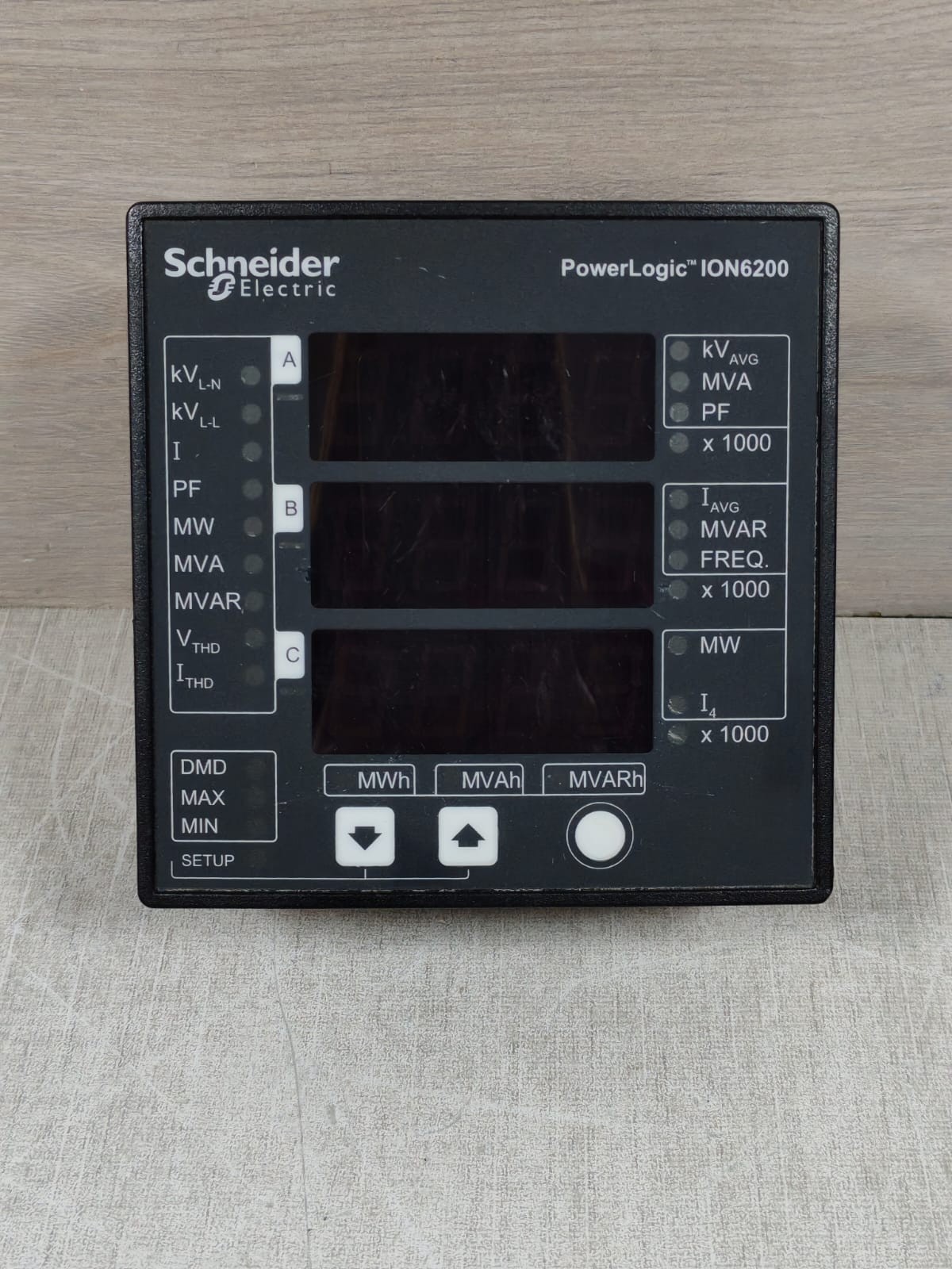 SCHNEIDER ELECTRIC I06200 /M620BA0A00 SCHNEIDER ELECTRIC I06200 /M620BA0A00 POWERLOGIC POWER & ENERGY METER 2