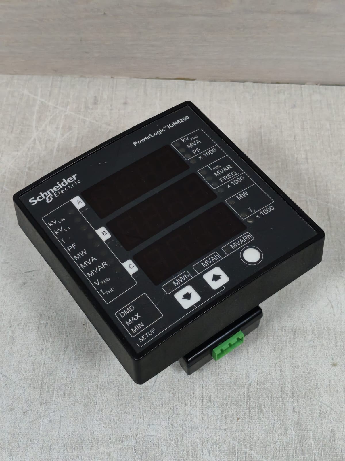 SCHNEIDER ELECTRIC I06200 /M620BA0A00 SCHNEIDER ELECTRIC I06200 /M620BA0A00 POWERLOGIC POWER & ENERGY METER 4