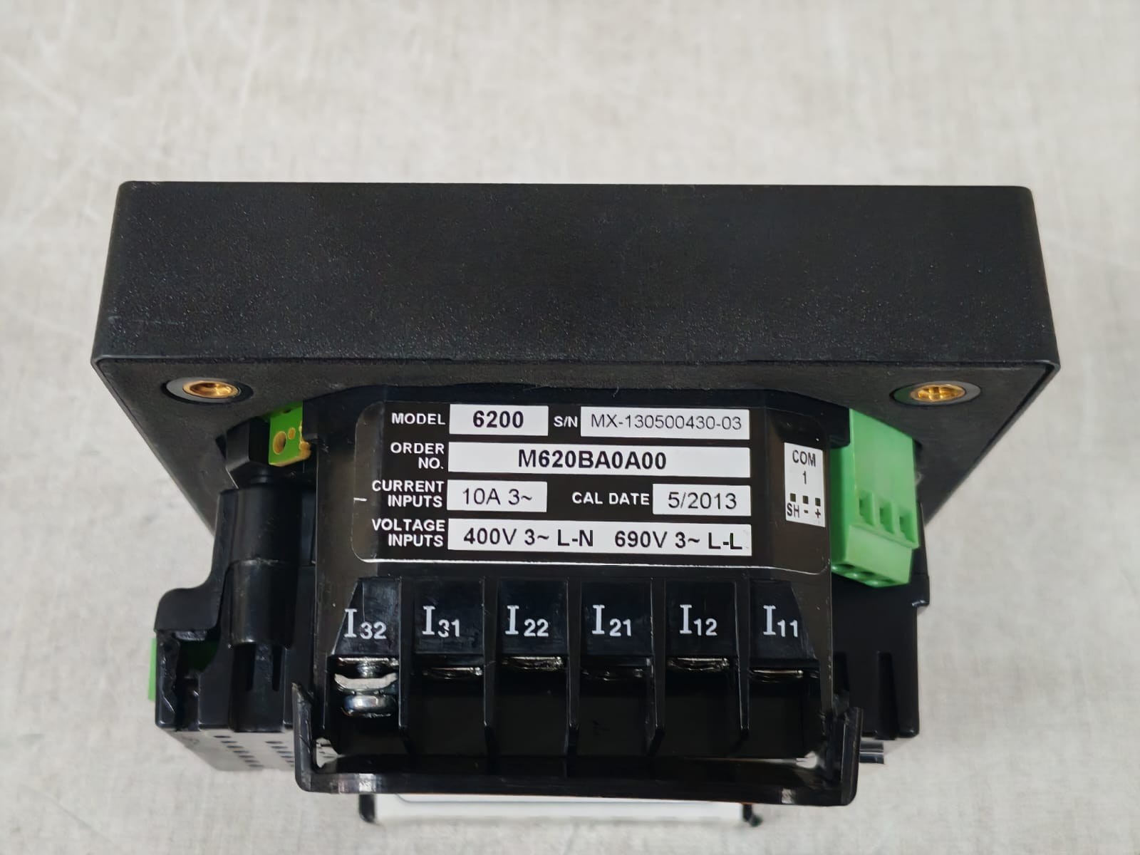 SCHNEIDER ELECTRIC I06200 /M620BA0A00 SCHNEIDER ELECTRIC I06200 /M620BA0A00 POWERLOGIC POWER & ENERGY METER 8
