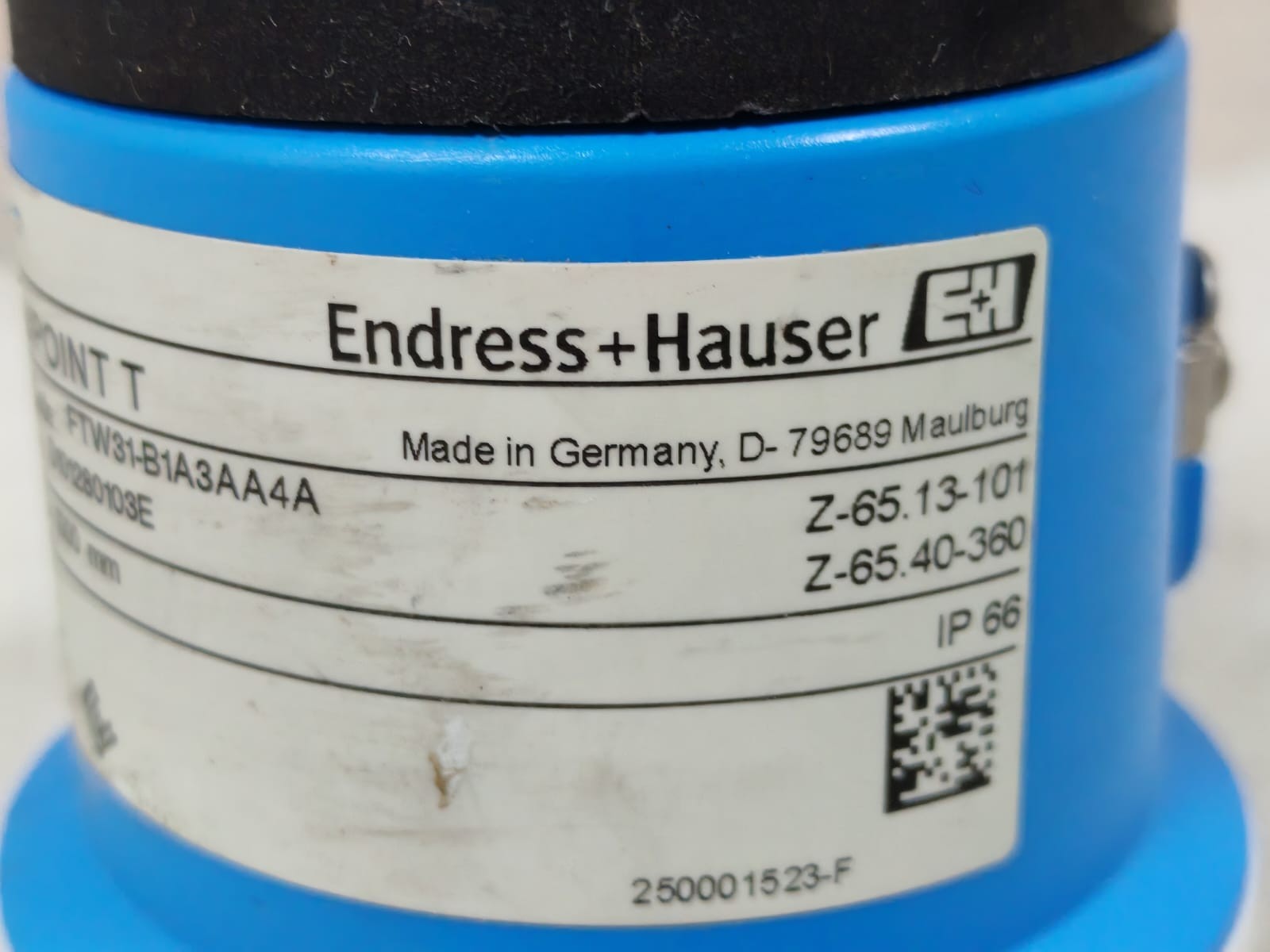 Endress+Hauser FTW31-B1A3AA4A ENDRESS+HAUSER LIQUIPOINT T FTW31-B1A3AA4A POINT LEVEL SWITCH 5