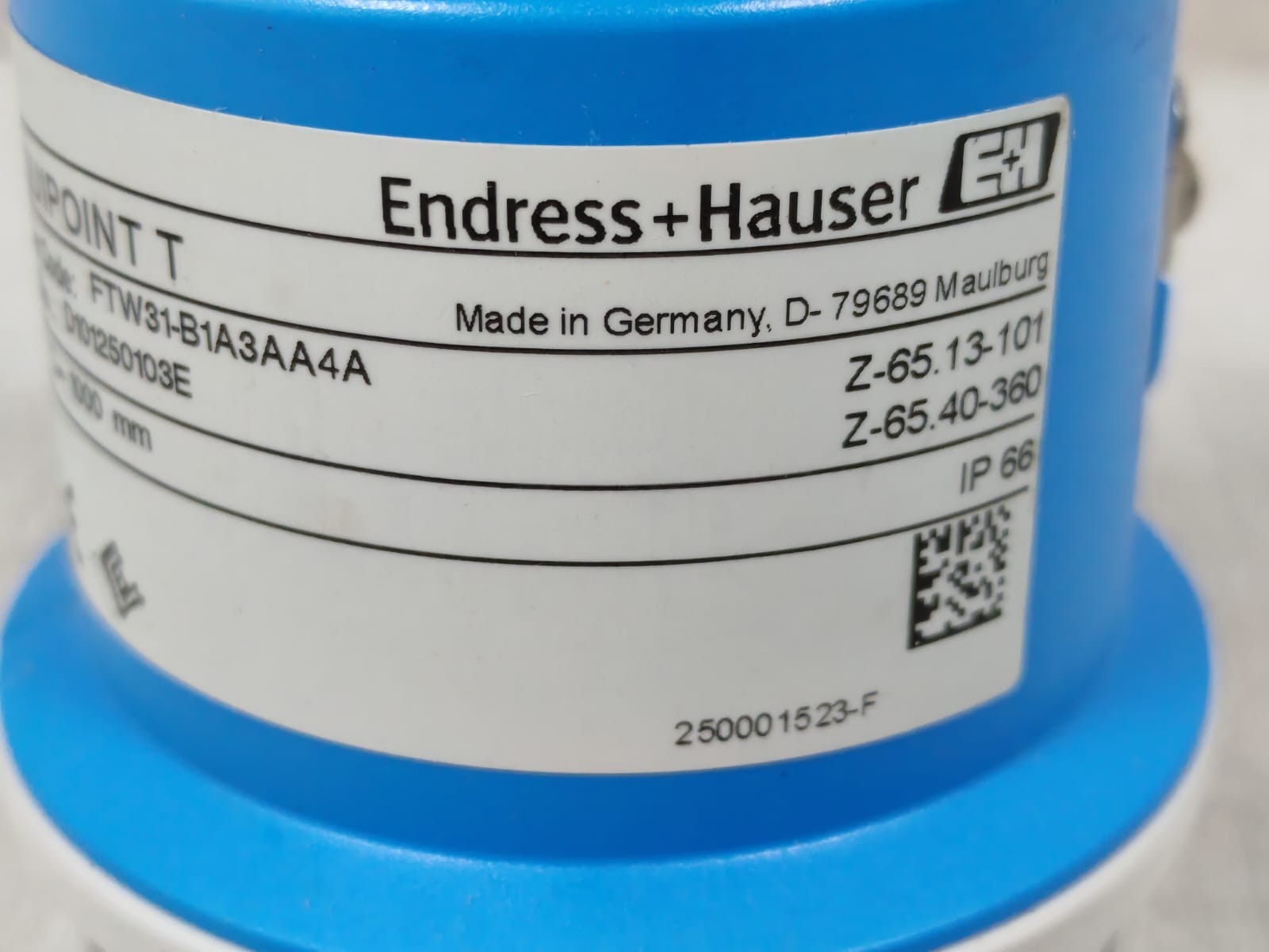 ENDRESS+HAUSER FTW31-B1A3AA4A 52013828 ENDRESS+HAUSER LIQUIPOINT T FTW31-B1A3AA4A 52013828 POINT LEVEL SWITCH 6