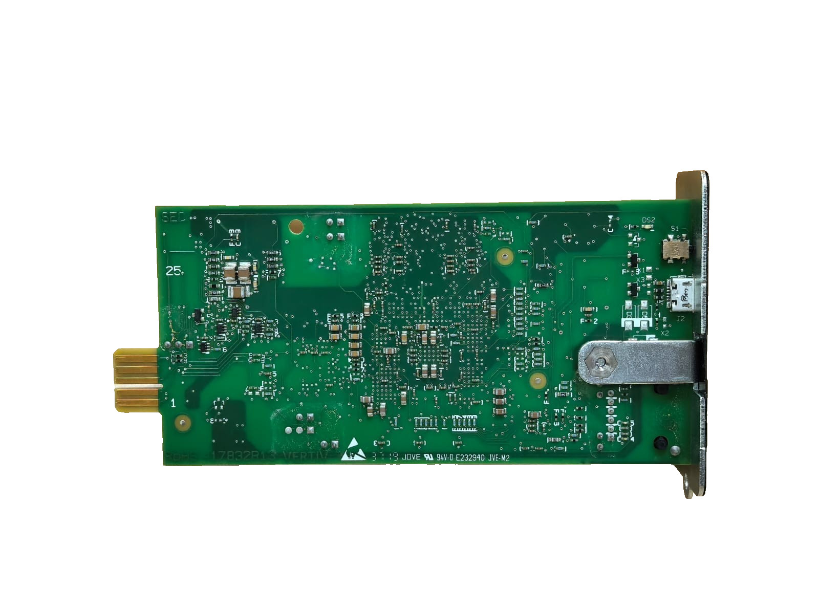 VERTIV LIEBERT 417831G/4 REV.24 VERTIV LIEBERT IS-UNITY-SNMP 417831G/4 REV.24 COMMUNICATION CARD 9