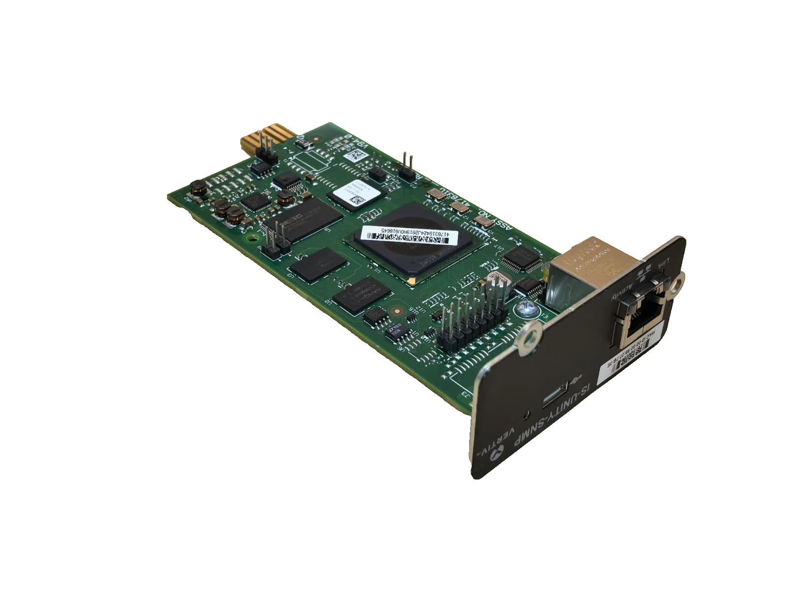 VERTIV LIEBERT 417831G/4 REV.24 VERTIV LIEBERT IS-UNITY-SNMP 417831G/4 REV.24 COMMUNICATION CARD 10
