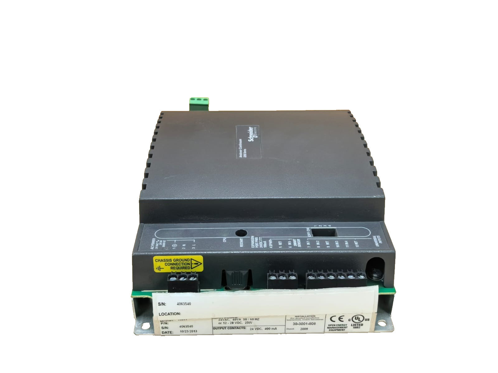 Schneider Electric I2851 SCHNEIDER ELECTRIC i2851 ANDOVER CONTINUUM i2850 SERIES 4
