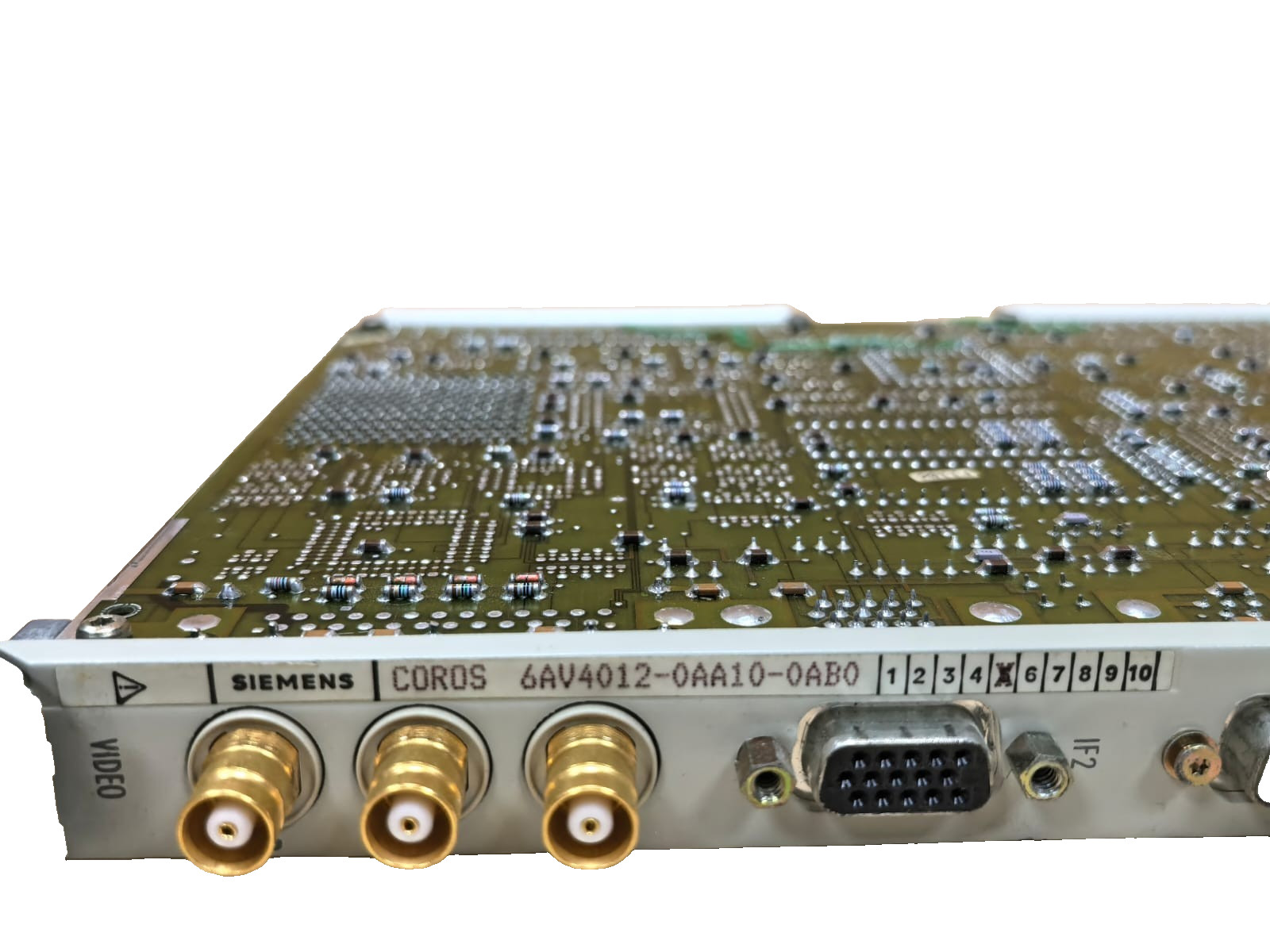 Siemens 6AV4012-0AA10-0AB0 SIEMENS COROS 6AV4012-0AA10-0AB0 COMMUNICATION PROCESSOR MODULE 2