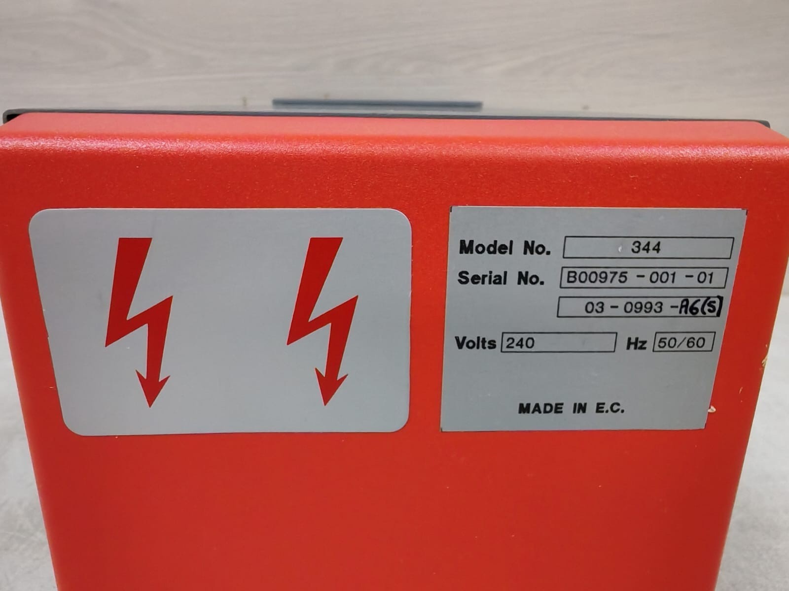 Eurotherm MODEL-344 EUROTHERM CHESSELL MODEL 344 CHART RECORDER 10