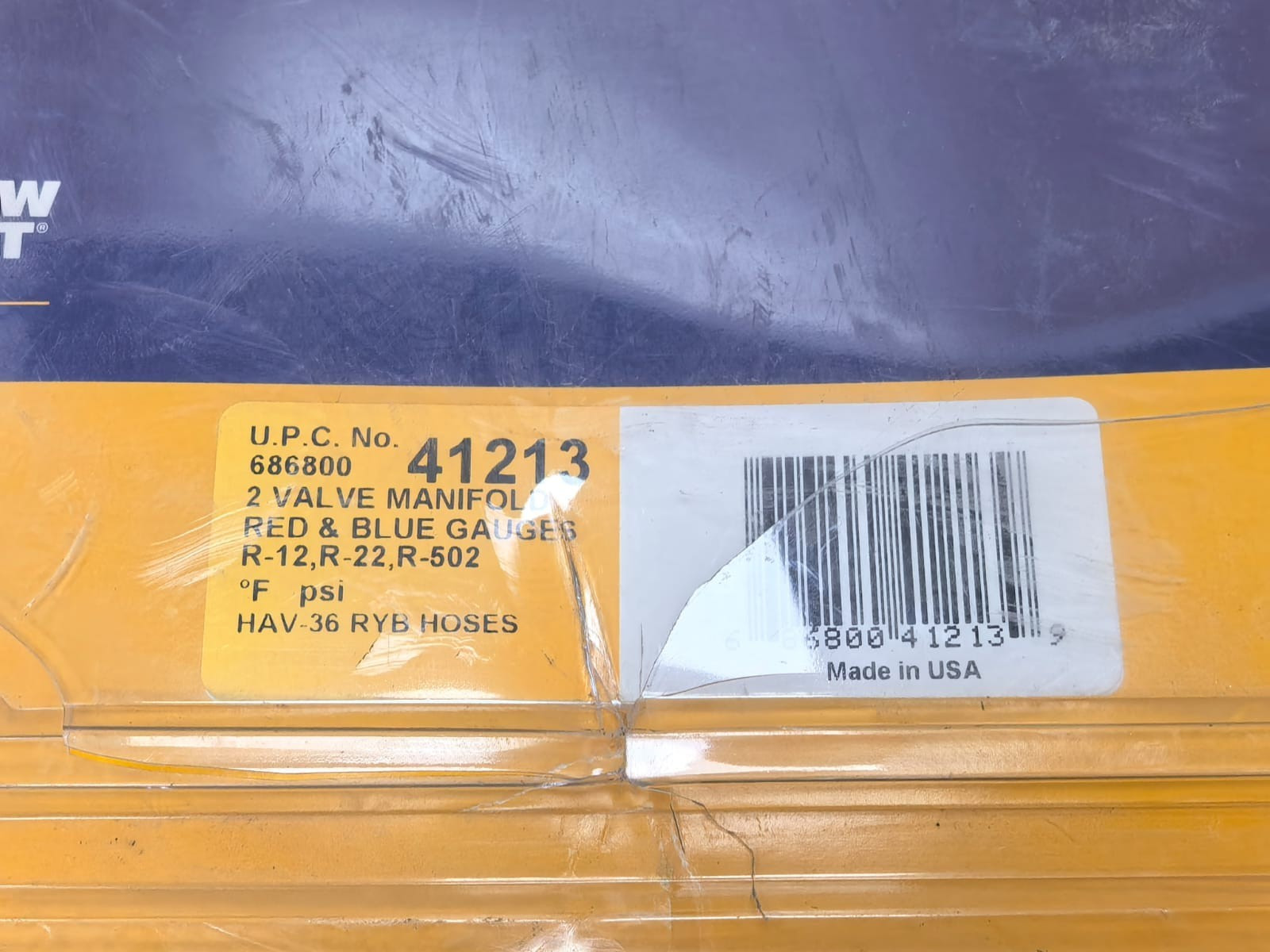 YELLOW JACKET 41213 YELLOW JACKET 41213 2-VALVE TEST AND CHARGING MANIFOLD 7
