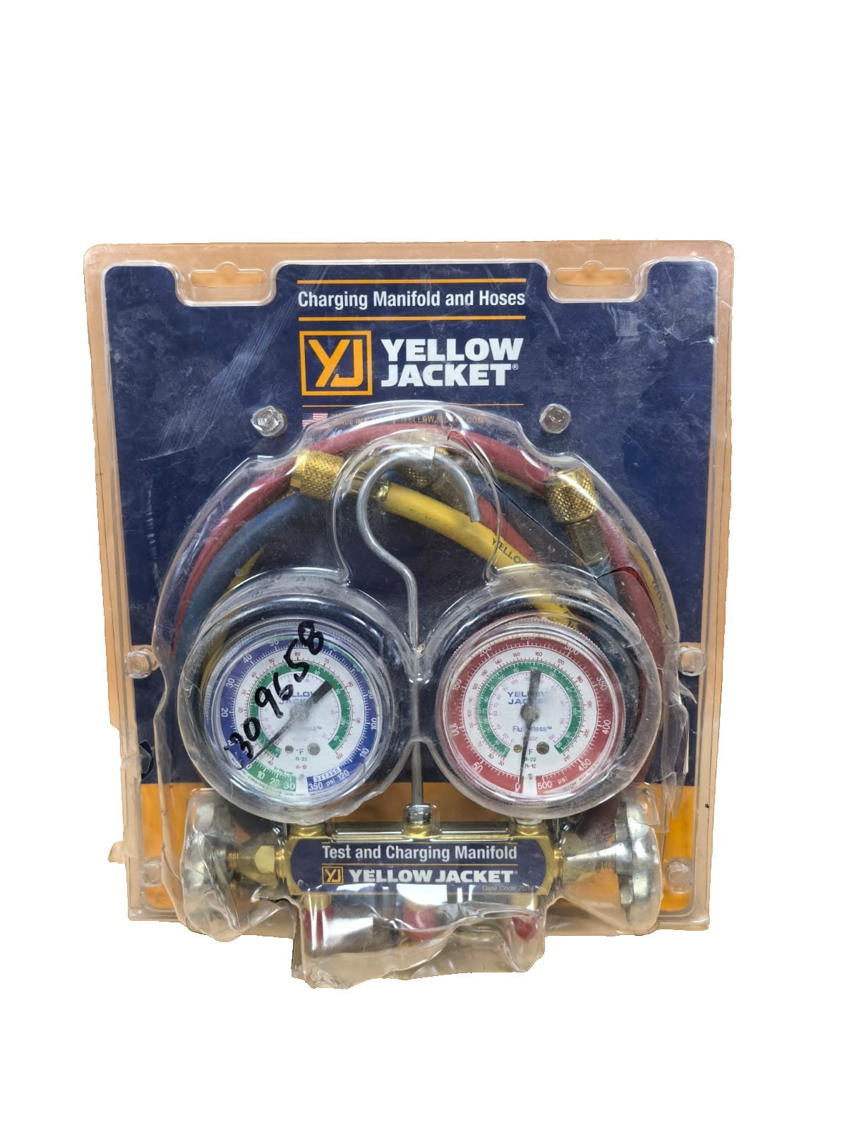 YELLOW JACKET 41213 2-VALVE TEST AND CHARGING MANIFOLD